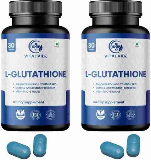 vital health glutathione VIBE L-Glutathione Tablets 500mg with Vitamin C-E, Hyaluronic | Glowing Skin Price in India - Buy VITAL VIBE L-Glutathione Tablets 500mg with Vitamin C-E, Hyaluronic 2 Best River Floats