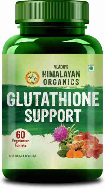 Vlado's Himalayan Organics Glutathione Builder - 60 Veg Tablets Price in India - Buy Vlado's Himalayan Organics Glutathione Builder