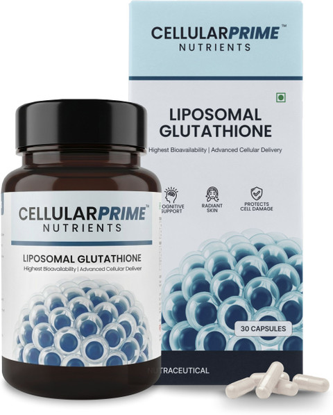 Cellularprime nutrients Liposomal Glutathione - Skin Whitening & pigmentation balance - 64x Absorption Price in India - Buy Cellularprime nutrients Liposomal Glutathione - Skin Whitening & pigmentation balance