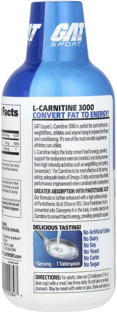 l-carnitine gat Essentials Liquid 3000MG AMINO ACID Drink (Blue Raspberry) Price in India The taste:Cherry Magness