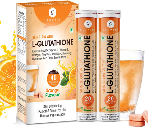 glutathione glow tablets G GLOWSIK Skin 40 Effervescent Tablet with collagen Healthy Glowing skin Price in India 22price Apr Missing Teeth? Dental Implants Value Packs:3-Pack