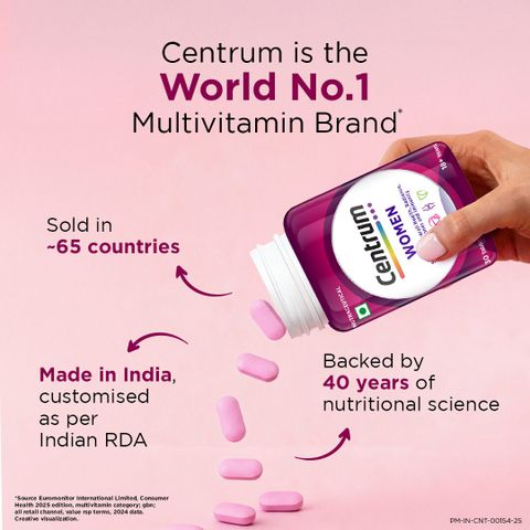 Centrum Women|Supports Overall Health (Veg) |World's No.1 Multivitamin (30 Tablets) - Image 6