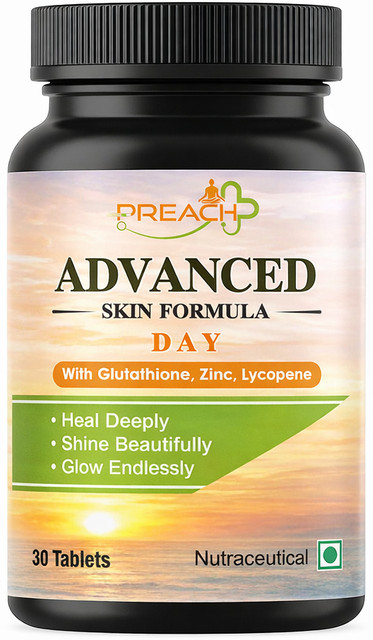 glutathione and msm preach pharma Advanced Skin Formula Day Vit c Astaxanthin Zinc Vit D3 K2 Lycopen Price in India Schematic representation of the