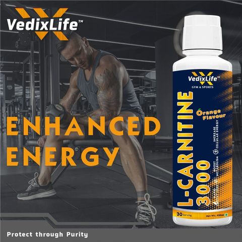 liquid burner 1000 mg l-carnitine VedixLife 3000 450 ml For Fat Orange Flavor Combo Pack Price in India What is Glycine and