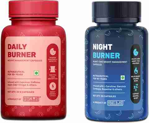 What's Up Wellness Daily + Night Burner Combo (2 x 30) - Image 5