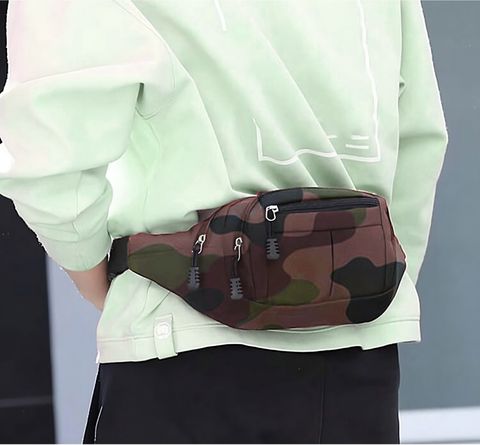 Classic Carryalls Waist Bag fanny pack bum bag travel passport holder chest bag phone money holder waist bag (Multicolor) - Image 6