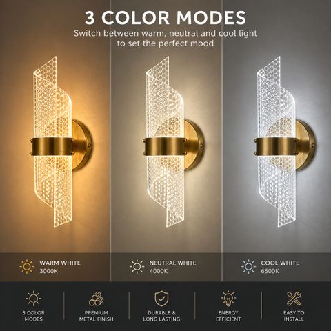 THE UJALAVISTA Wallchiere Wall Lamp with Bulb (Pack of 2) - Image 6
