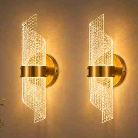THE UJALAVISTA Wallchiere Wall Lamp with Bulb (Pack of 2) - Image 3