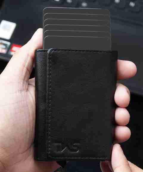 thewalletstore Men Casual Black RFID Wallet - Image 3