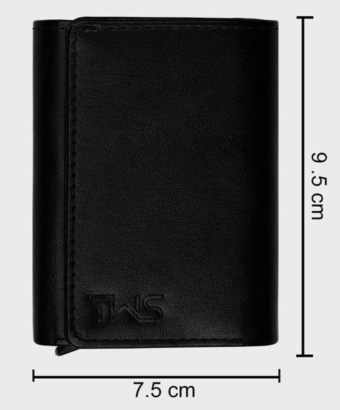 thewalletstore Men Casual Black RFID Wallet - Image 5
