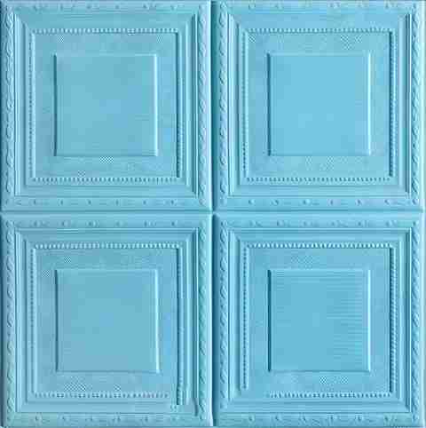 Yugam 70x70 cm Waterproof Vinyl Wallpaper Blue Pack of 15 - Image 5