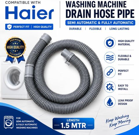 Siana Washing Machine Drain Hose 1.5 Mtr for Haier Top Load - Image 6