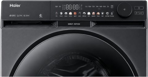 Haier 10 kg Front Load Washing Machine Black - Image 8