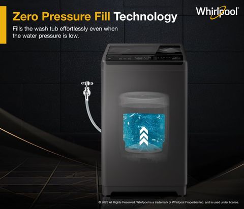 Whirlpool 7 kg Magic Clean 5 Star Top Load Grey - Image 8