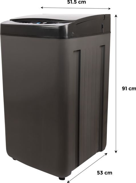 Midea 7.5 kg Fully Automatic Top Load Washing Machine (Black) - Image 7