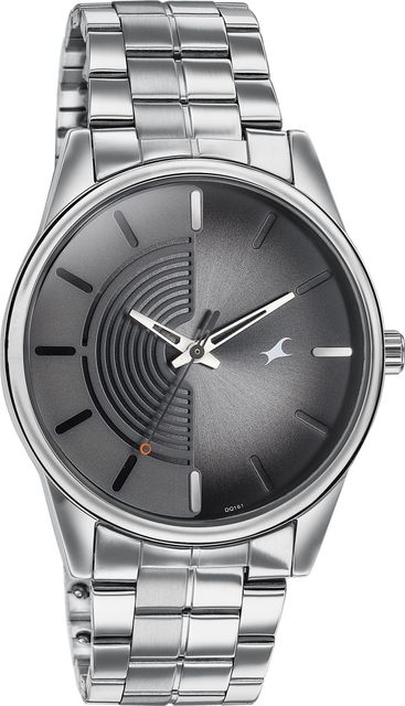 Fastrack Stunners Anthracite Dial Silver Stainless Steel Strap Analog Watch - For Men NT3305SM02,3305SM02 - Image 7