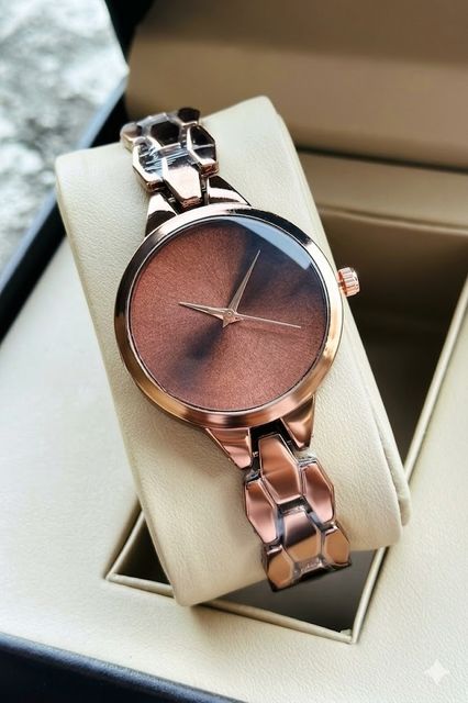 Bamford Women's Brown Analog Wrist Watch - Image 7