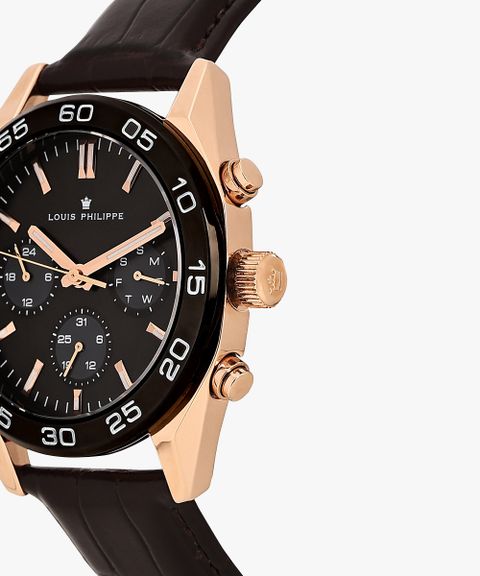 Louis Philippe Multifunction Black Dial Analog Watch Analog Watch - For Men LP000009A - Image 8