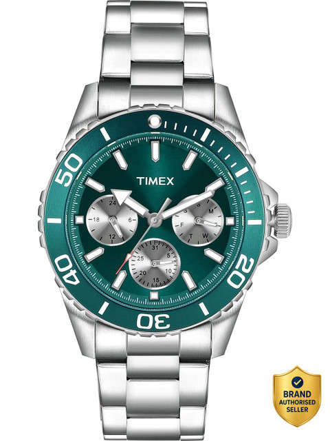 TIMEX Multi Function Teal Dial Analog Watch - For Men - Buy TIMEX