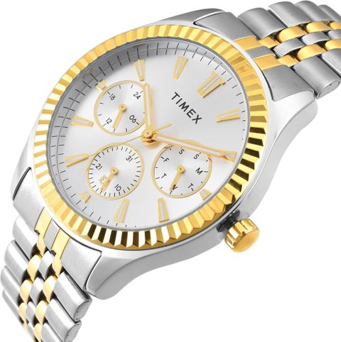 TIMEX Multifunction Silver Dial Analog Watch TWEG25200 - Image 7