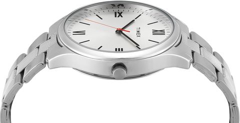 TIMEX Silver Dial Stainless Steel Analog Watch for Men TW0TG7302 - Image 8