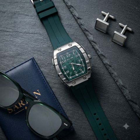 SARTAN Men's Premium Analog Watch - Green - Image 6