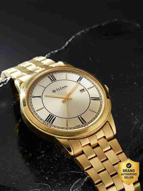 Titan Karishma Festive 3.0 Quartz Green Dial Men's Watch - Image 5
