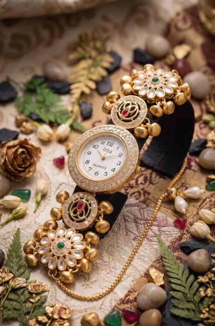 IRHA Analog Watch for Women Kashmiri Design - Image 6
