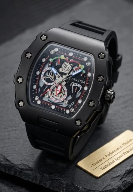 Sartaj Analog Watch - For Men Premium Luxury Skeleton Square Analog Sports Watch For Men - Image 6