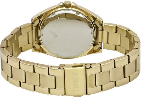 TIMEX Round 38mm Green Dial Analog Watch - For Women TWEL253SMU02 - Image 4