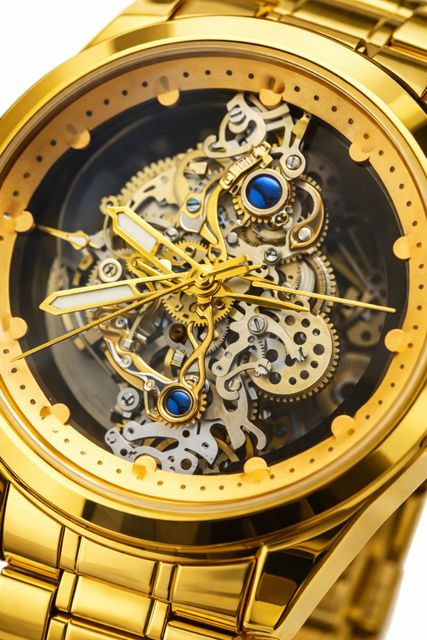 PREETIENTERISES Men's Premium Skeleton Analog Watch - Image 7