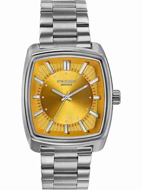 SONATA Quartz Analog Watch for Men - Deep Mustard Dial, Yellow - Image 3