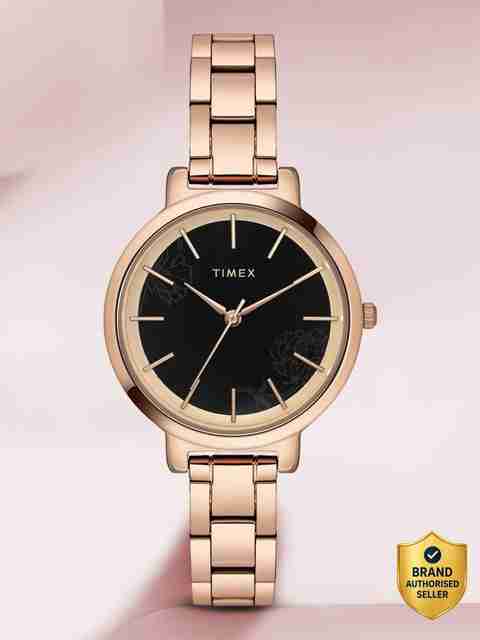 TIMEX Black Dial Analog Watch - For Women TWHL41SMU08 - Image 5