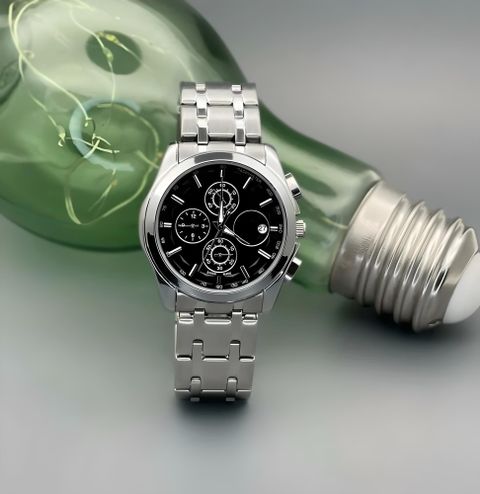 Americanviber Men's Analog Vintage Watch, Stainless Steel - Image 4