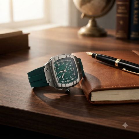 SARTAN Men's Premium Analog Watch - Green - Image 8