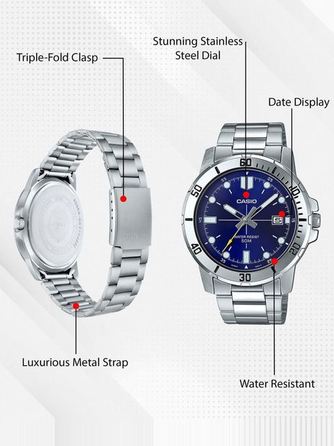 CASIO MTP-VD01 Analog Watch - For Men A1364 - Image 6