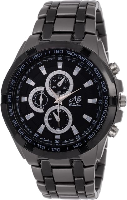 AB Collection Analog Watch 2001-AB Metal Two Tone Trend Strap - Image 6