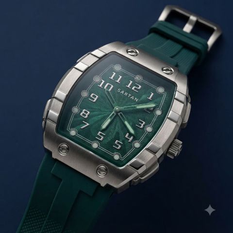 SARTAN Men's Premium Analog Watch - Green - Image 7