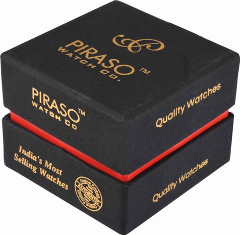 PIRASO Analogue Men's Watch Vills Black Dial And Day And Date Display Watch Analog Watch - For Boys D&D 11-605 BLACK CHAIN - Image 7