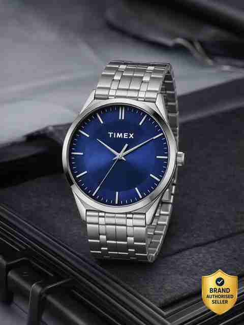 TIMEX Blue Dial Analog Watch for Men TWEG355SMU03T - Image 5