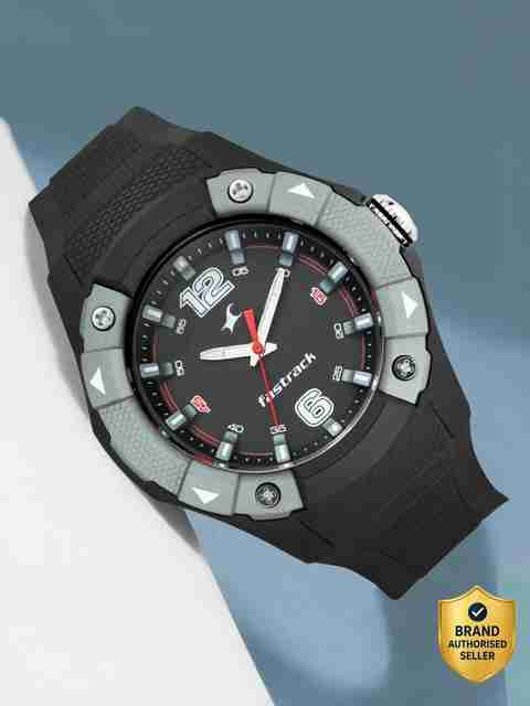 Fastrack Trendies Black Dial Silicone Strap Watch - Image 5