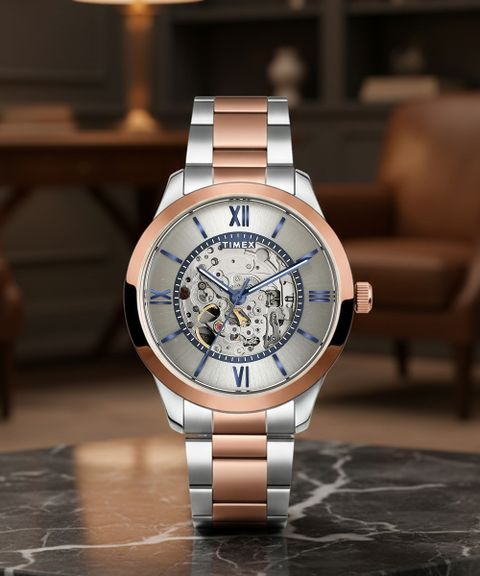 TIMEX Automatic Silver Dial Analog Watch - For Men TWEG208SMU10 - Image 6