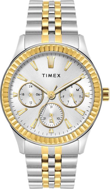 TIMEX Multifunction Silver Dial Analog Watch TWEG25200 - Image 6