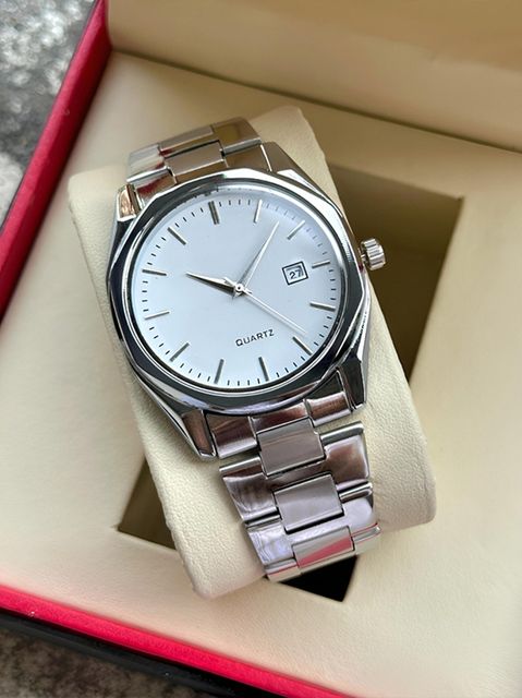NAXWATCH Men's Silver Sky Blue Analog Quartz Watch Analog Watch - For Men NWavm040 - Image 4
