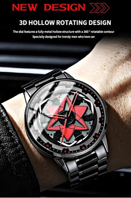 Trendy Styler Premium Car Wheel Watch TS-01 - Image 8