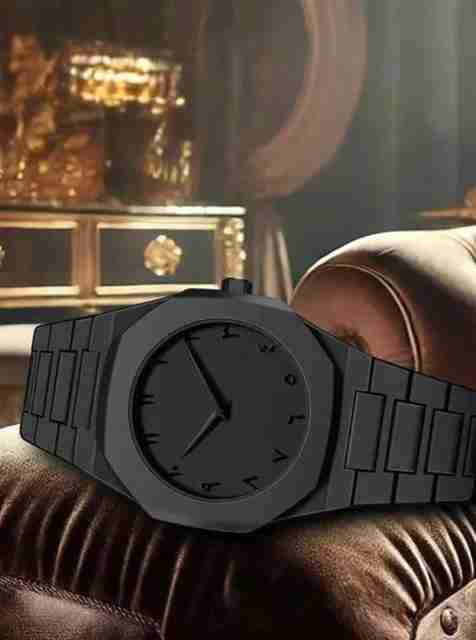 puthjak Aura black Analog Watch - For Boys boys arabic aura - Image 5