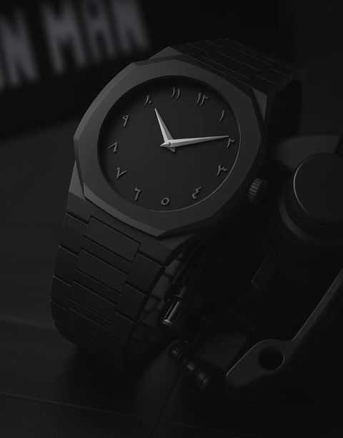 Sabararabic Black Minimalist Analog Watch for Men 2109 - Image 6