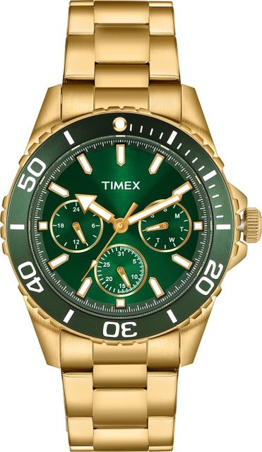 TIMEX Multi Function Green Dial Analog Watch - For Men - Buy TIMEX
