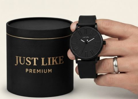 just like Stylish Dial Slim Case Rubbers Strap Wrist Analog Men Watch Analog Watch - For Men JLK-111 Black- Grey MEN Watch - Image 7