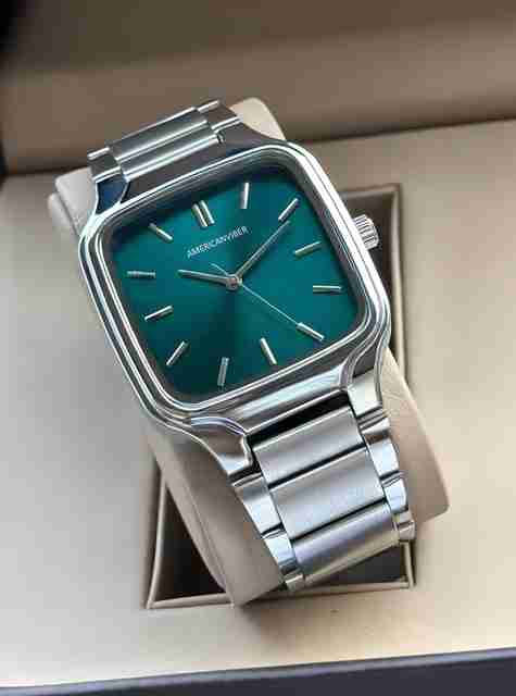 Americanviber Square Dail Smooth Adjustable Strap Analog Watch - For Men AVM0028 - Image 5